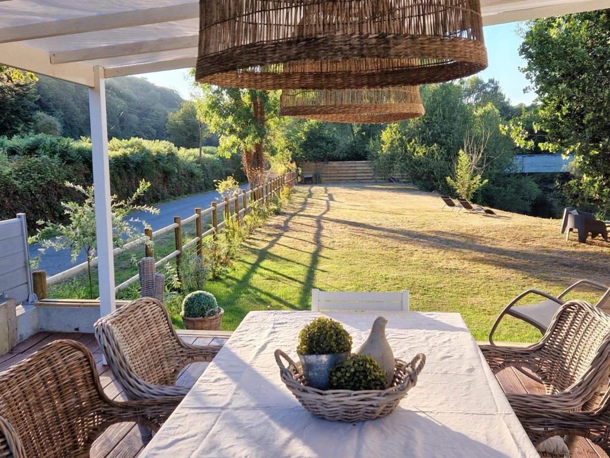לאניון Lodge Avec Vue Sur La Riviere מראה חיצוני תמונה