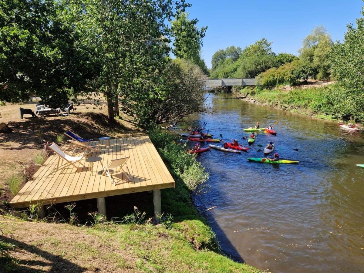 לאניון Lodge Avec Vue Sur La Riviere מראה חיצוני תמונה